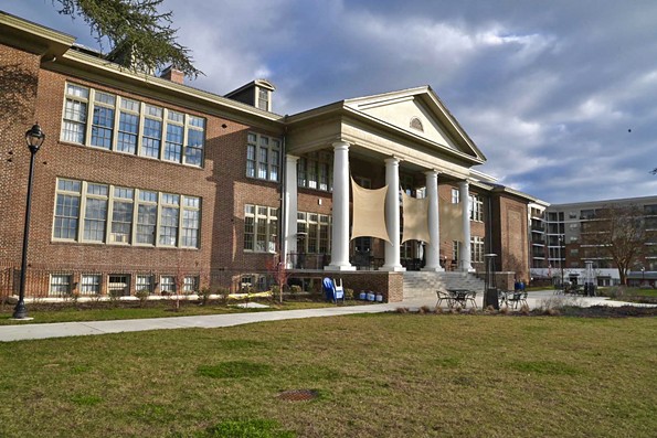 Artisan Hill, a complex in Fulton Hill, includes the former Robert Fulton Elementary School, now owned by lawyer and real estate developer Margaret Freund. - SCOTT ELMQUIST