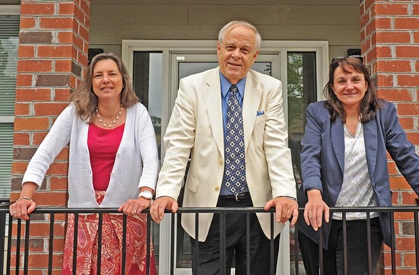 From a Style Weekly photo in our Best of Issue (2012): Carol McCracken, Chesterfield Observer founder Greg Pearson, and former editor Nancy Nusser. - SCOTT ELMQUIST