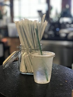 The new compostable straws.