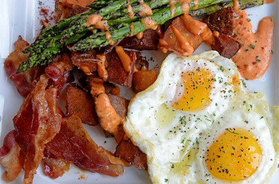 An eggs-your-way platter is one of many breakfast items on Bar Solita’s new brunch menu.