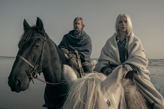Alexander Skarsgård and Anya Taylor-Joy lead the talented cast of "The Northman," the latest by Director Robert Eggers and co-written by Eggers and Icelandic poet Sjón.