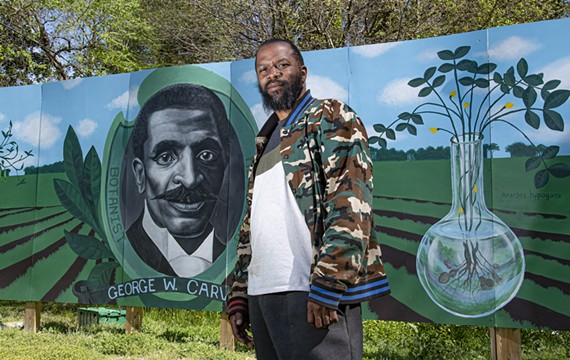 Urban farmer and community activist Duron Chavis.