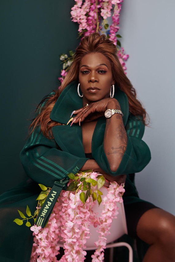 The Queen of Bounce, Big Freedia is headlining the big Saturday event for Virginia PrideFest at Brown's Island.
