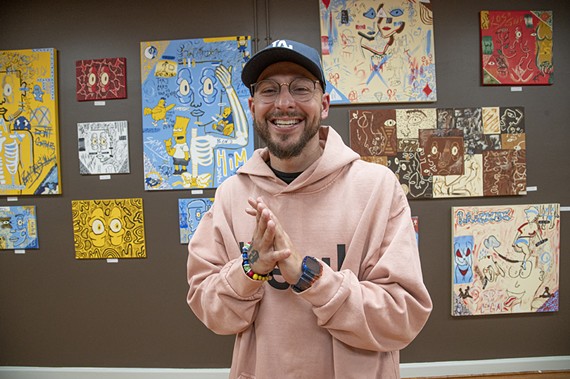 Will Keck, known in the Richmond hip-hop community as OG Illa, opened CNTR (A Creative Space) at 318 W. Broad St. in conjunction with last week’s First Friday.