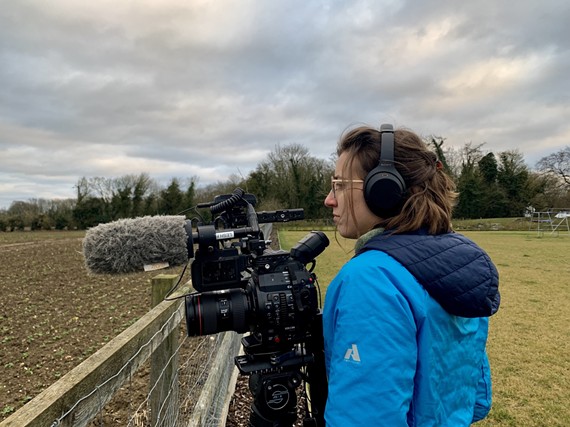 Melissa Lesh films in the English countryside where Harry Turner spent time with his family after returning home from the Amazon.