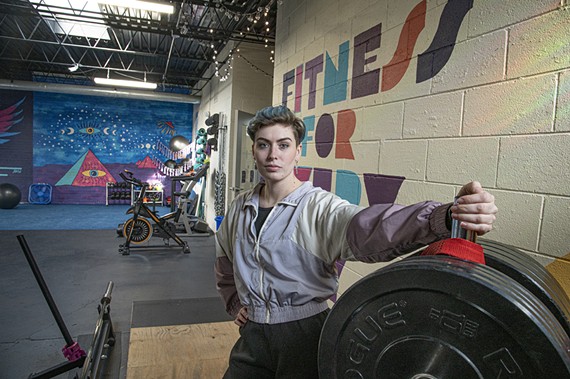 Owner Brandi Walker says that at her gym, Body Arc, “it’s important for us to create comfort for our trans and nonbinary clients because so often in fitness, and in the medical field, they are not treated well and their experiences aren't validated.”
