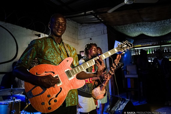 On their first ever U.S. tour, Baba Commandant and the Mandingo Band  play the Get Tight Lounge on Wednesday, May 24th at 8 p.m. Expect deep af grooves and the West African Beefheart on vocals.
