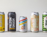 Ardent's Atlantico Mexican Lager, Triple Crossing's Falcon Smash IPA, Virginia Beer Company's Free Verse Hazy IPA, The Veil's Never Never Calm Calm Gose, a fruit combo of double passion fruit and double pineapple and Bingo Beer Company's Rail Pass, a German Pilsner.