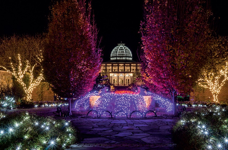 Gardenfest Of Lights Opening Weekend At Lewis Ginter Botanical