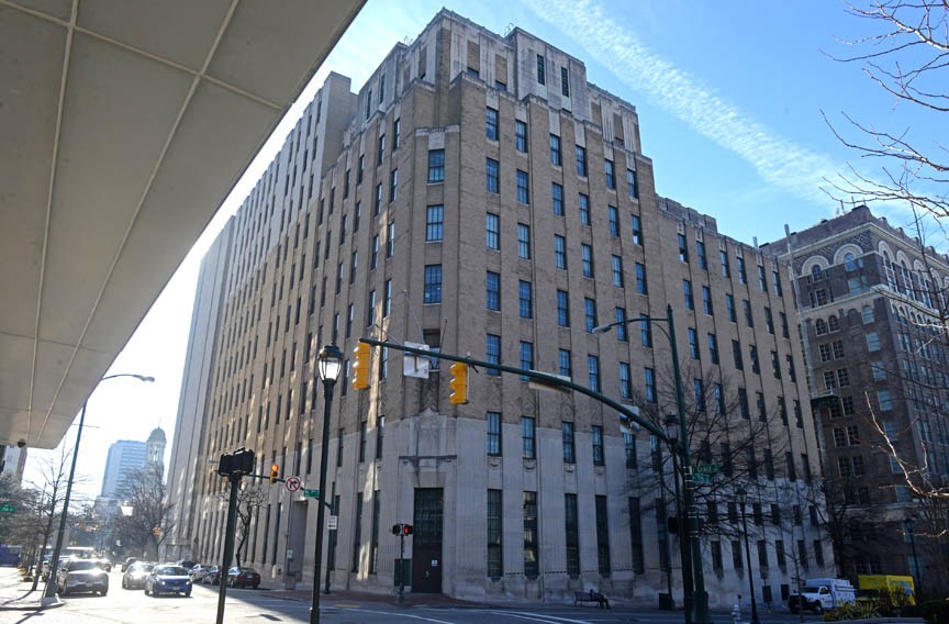 One of the region’s deco masterpieces, the Verizon Building at 703 E. Grace St., was designed by a New York architecture firm, Voorhees, Gmelin and Walker. - SCOTT ELMQUIST