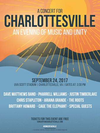 A Concert For Charlottesville Seating Chart