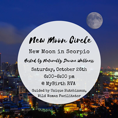 New Moon Circle RVA - Uploaded by Unique Hutchinson