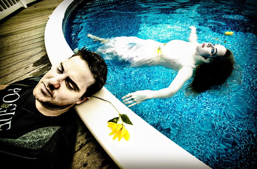 Um, there's a dead lady in my pool. ... Audra Honaker plays Ophelia and James Ricks is Hamlet in this year's Bootleg Shakespeare production. - CHRIS SMITH