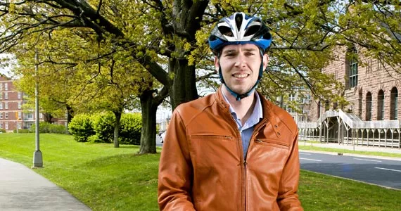 Bike Again!’s Mr. Fix-It, Don McCrimmon. - ANGELA GZOWSKI