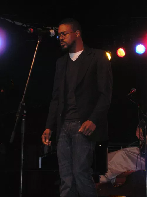 Dapper vocalist John Moon has a theory... Dapper vocalist John Moon has a theory...