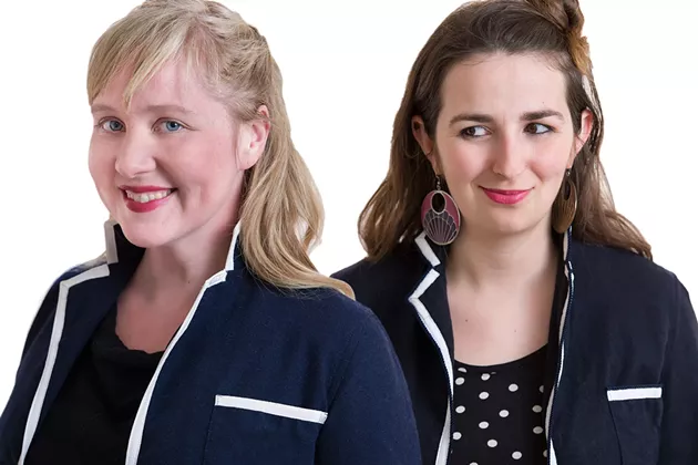 Rosemary Curry and Noella Murphy make a case for clown-love in A Distant Cousin