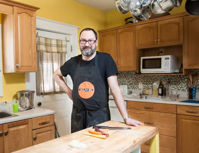"It's not rocket science, it's just cooking," chef Paul Routhier - JORDAN BLACKBURN