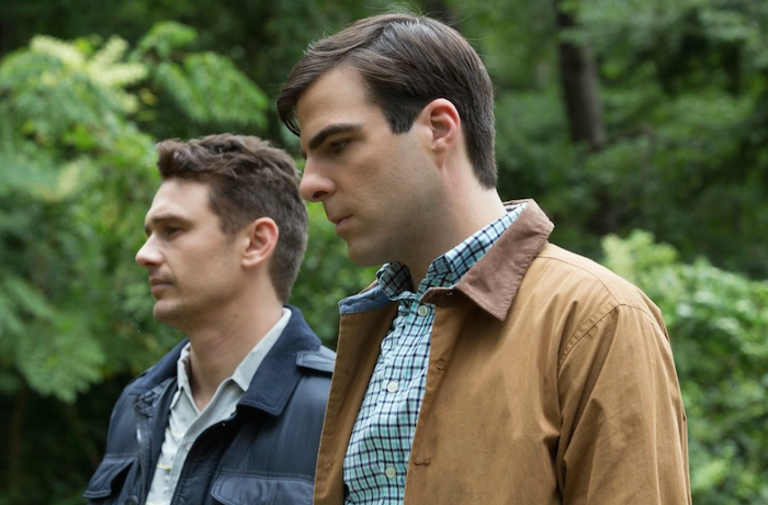 James Franco (as Michael Glatze) and Zachary Quinto (Benjie Nycum) play gay (or not) Halifax editors in I Am Michael.