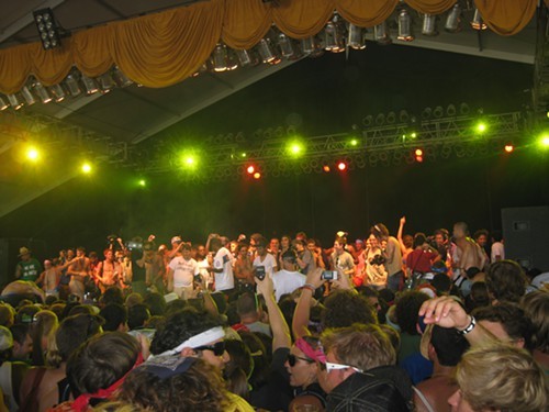 jay electronica's stage party
