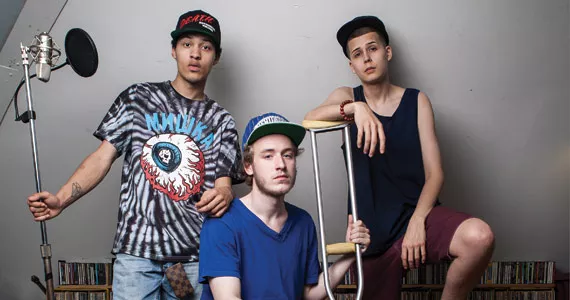 Local weirdos Weirdo Click perform at this year’s Hopscotch. - RILEY SMITH