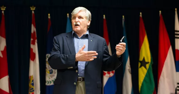 Lt.-Gen. Roméo Dallaire will be speaking March 10 at the Spatz Theatre in Halifax. - For more information, click here. - PETER BREGG