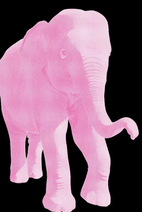 Meet Pinky. Hes a 24x36 pigment screenprint on canvas. Starting bid is $50 Meet Pinky. Hes a 24x36 pigment screenprint on canvas. Starting bid is $50