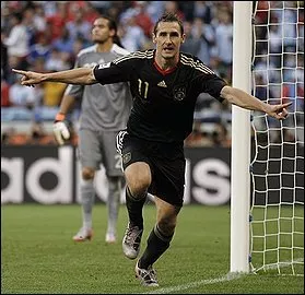 Miroslav Klose and the Germans are the talk of the tournament Miroslav Klose and the Germans are the talk of the tournament