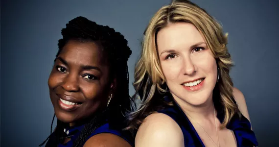 Pat Wilson (left) and Laura Byrnes are a psychic team out to change you for the better.