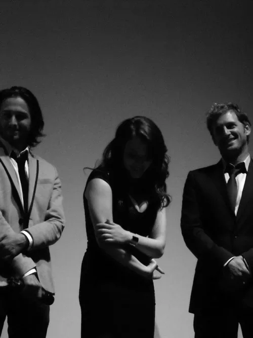 Reece Thompson, Kat Dennings, Josh Lucas at the Ryerson Theatre on Friday (TT)