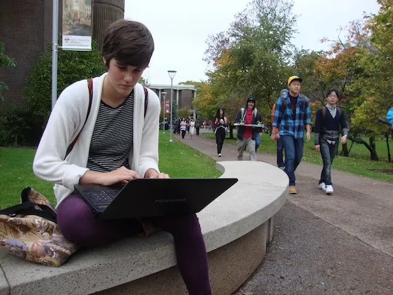 Saint Mary's University student Elizabeth MacKay was urged to simulate sex acts at the Turf Burn event.