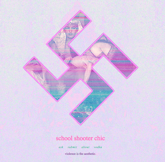 Souvannarath runs the Cockswastika site, which contains Nazi imagery shuffled between fashion photography. - TUMBLR