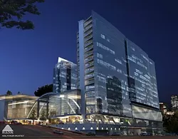The convention centre probably won't look like this early architectural rendering.