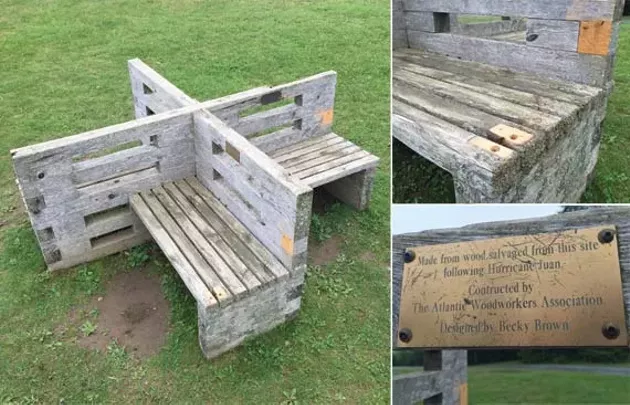 Does This Bench Look Like A Swastika City Halifax Nova
