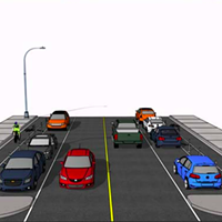 Parking up the wrong street