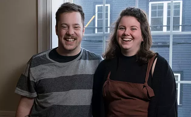 Liam Fair and Stepheny Hunter help turn your gripes into comedy. - IAN SELIG