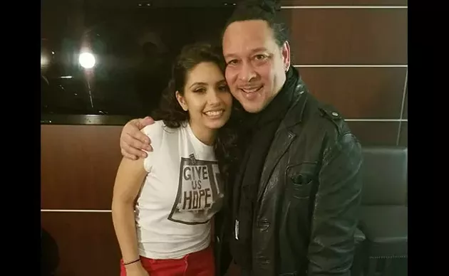 Jarvis with Canadian star, Alessia Cara. - SUBMITTED