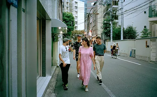 Walking in Shibuya. - MEGHAN ROSS