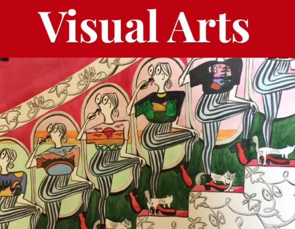 Danika Vandersteen blends cartoon with Rococo in her show at Eyelevel Gallery's new digs. - DANIKA VANDERSTEEN ARTWORK