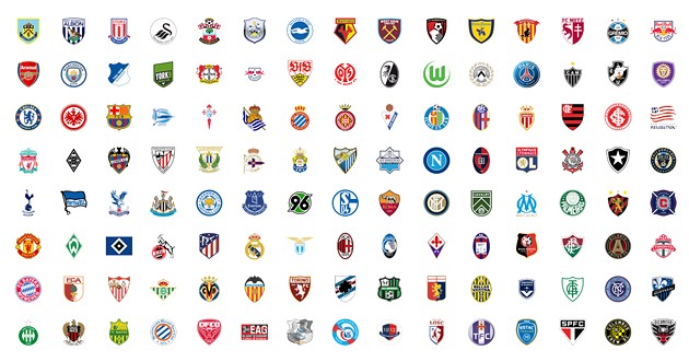 Can you spot the HFX Wanderers crest in this grid of professional soccer team logos? - THE COAST