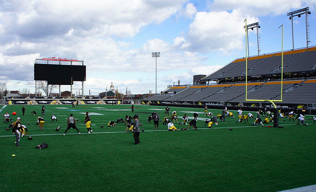Tim Hortons Field in Hamilton is the blueprint for what Maritime Football wants to build in Halifax. - PHOTO BY JFVOLL, VIA WIKIPEDIA