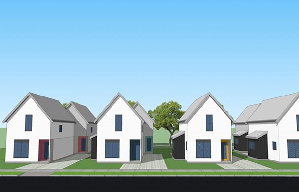 The proposed Stanley Street micro community of eight homes on four adjacent lots in the Hydrostone is part of what’s missing in HRM’s housing starts. - SCREENSHOT VIA STANLEYSTREETHOMES.CA