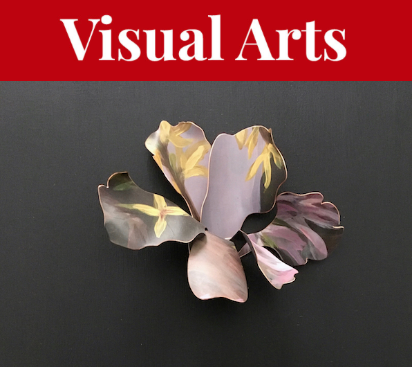A show merging art and craft—and inspired by a flower press from childhood—blooms at the Mary E. Black gallery. - K. CLAIRE MACDONALD ARTWORK
