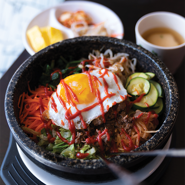A dolsot bibimbap at Song’s Korean Restaurant. - IAN SELIG