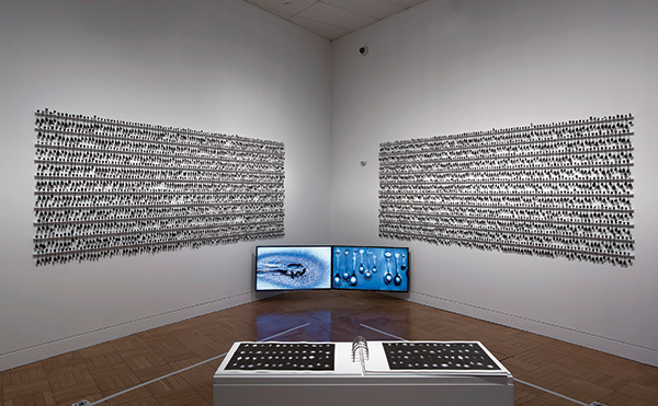 Chantal Gibson’s “Souvenirs” coats 2,000 different spoons in the same black matte paint. - CHANTAL GIBSON