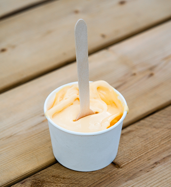 The booza ("ice cream" in Arabic) at Booza Emessa comes in flavours from banana to cheesecake to pomegranate. - IAN SELIG