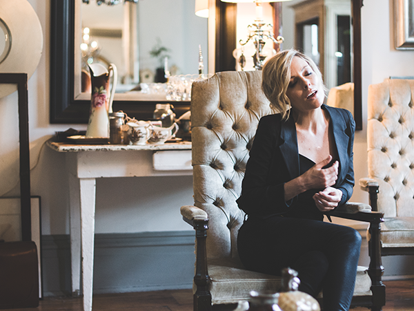 Christina Martin says songwriting allows her to face difficult life experiences and helps her to move forward. - SARAH JAMER