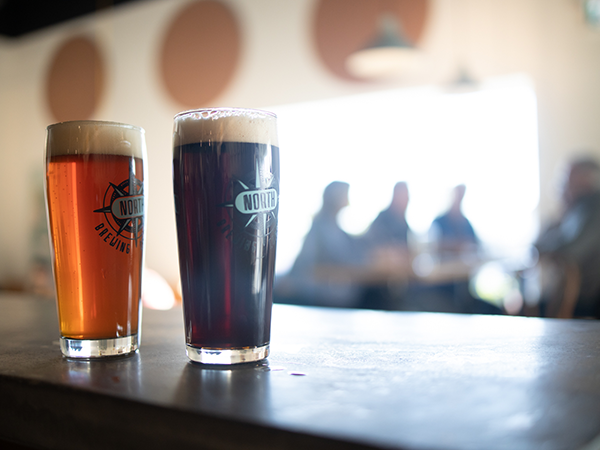 "Beer is such a fun canvas…a touch of whimsy never hurt anybody,” says North co-founder Rozina Darvesh. - RILEY SMITH