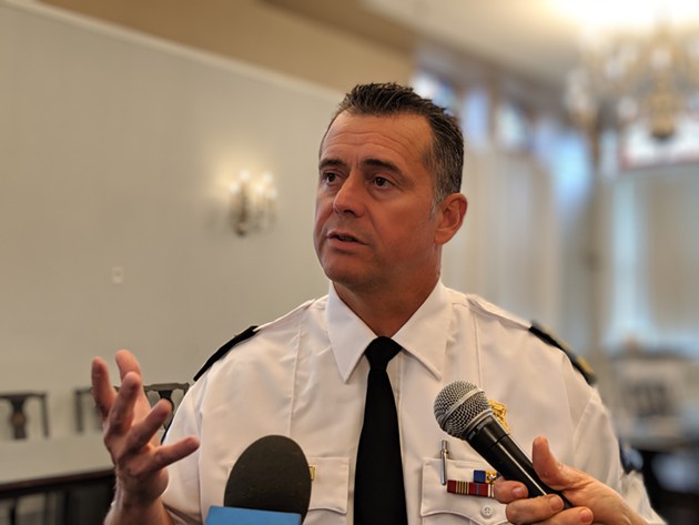 “On behalf of the Halifax Regional Police, I am sorry," chief Dan Kinsella said. "I am sorry for the actions that have caused you pain.” - THE COAST