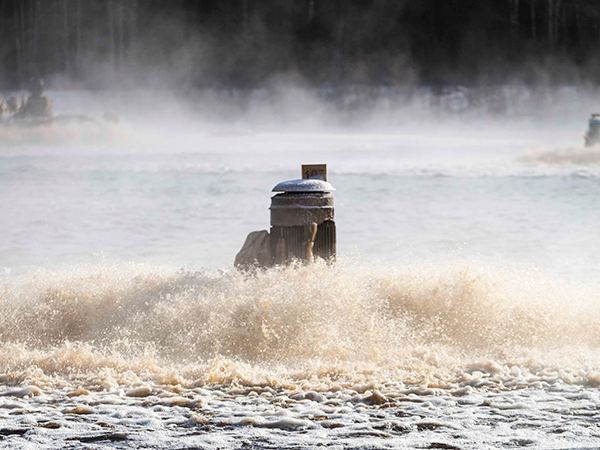 The Northern Pulp mill pipes 85 million litres of industrial wastewater into Boat Harbour daily. - ZANE WOODFORD