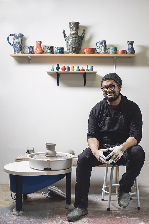 For Kaashif Ghanie, art is “something I can’t live without now.” - MEGHAN TANSEY WHITTON